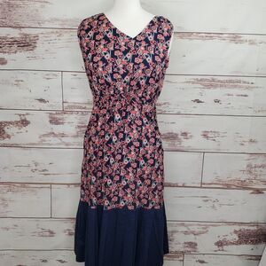 Modcloth Mata Traders Sleeveless Cotton Dress Small